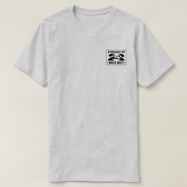T-shirt Math Mutt (Design devant)