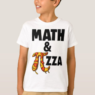 T-shirt Math & Pizza Pi Drôle Femmes Mathlétiques Aimer Na