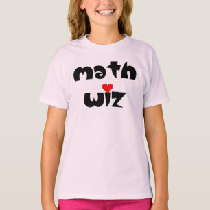 T-shirt Math Wiz