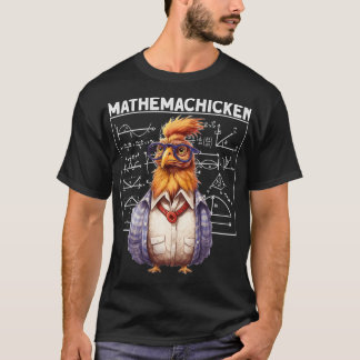 T-shirt Mathemachicken Math poulet