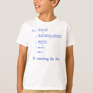 T-shirt Mathématiques
