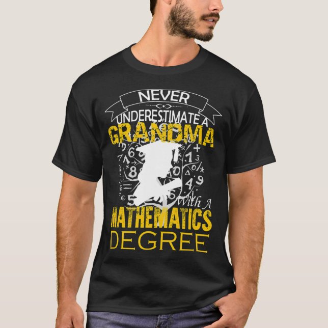 T-shirt Mathématiques art dressage (Devant)