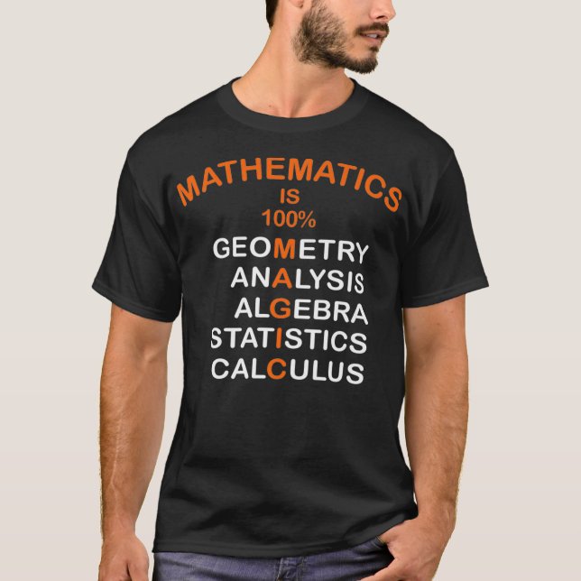 T-shirt Mathématiques Mathématiques Math Est Magique Premi (Devant)