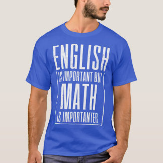 T-shirt Mathématiques Mathématiques Mathématique Mathémati