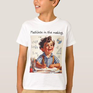 T-shirt Mathlete en gestation.