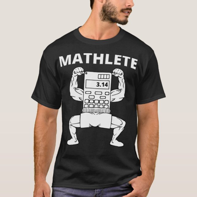 T-shirt Mathlete Math Thé mathématique (Devant)