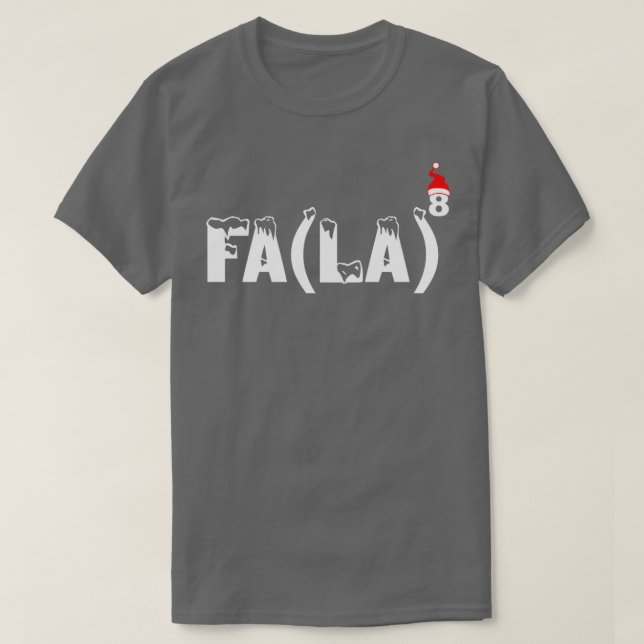 T-shirt maths fa la 28 (Design devant)