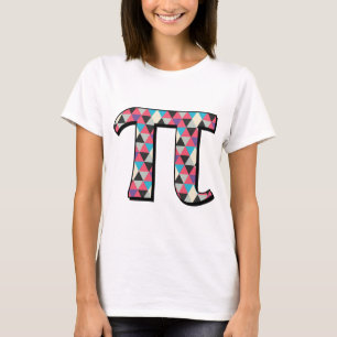 T-shirt Maths pi avec le motif frais de diamant