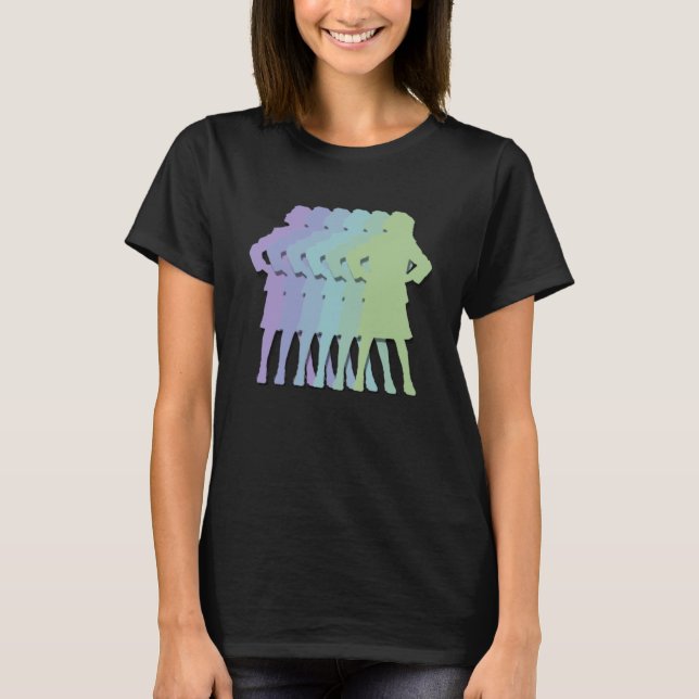 T-shirt Matilda Strong gradient position du théâtre musica (Devant)