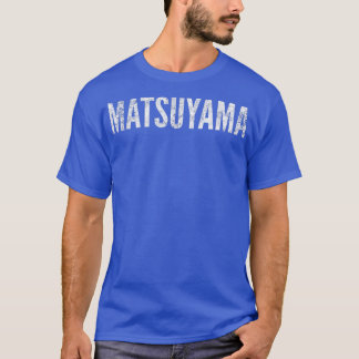 T-shirt Matsuyama Japon Graphisme désorganisé
