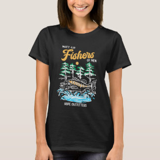 T-shirt Matt 419 Fishers of Men Christian Fishing Fathers 