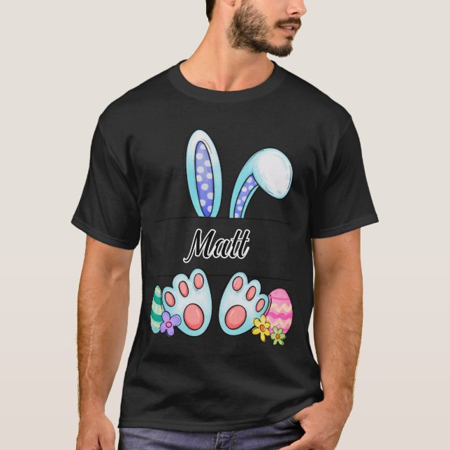 T-shirt Matt Bunny Pâques (Devant)
