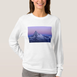 T-shirt Matterhorn à l'aube, Zermatt, Alpes suisses,