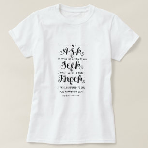T-SHIRT MATTHEW 7:7