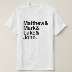 T-SHIRT MATTHEW MARK LUKE JOHN