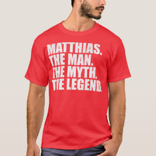T-shirt MatthiasMatthias Nom Matthias prénom