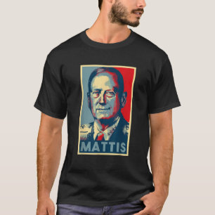 T-shirt Mattis Pour Président 2020 Général Mad Dog Mattis 