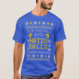 T-shirt Matzo Balls Ugly Sweater Jewish Hanoukka