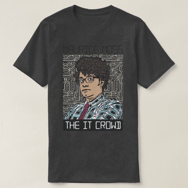 T-shirt Maurice Moss La Foule des TI (Design devant)