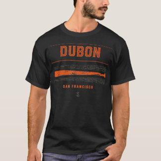 T-shirt Mauricio Dubon Vintage Baseball Bat Gameday