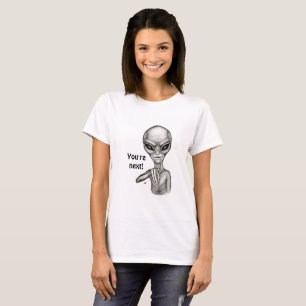 T-shirt Mauvais Alien, Tu es le prochain !