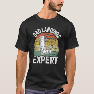 T-shirt Mauvais Atterrissage Des Enfants Experts Se Bien B