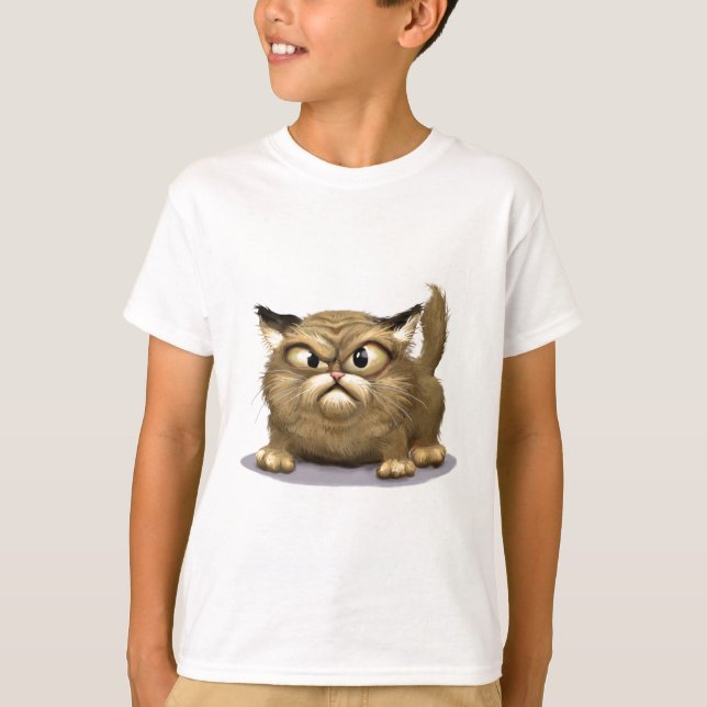 T-shirt Mauvais chat (Devant)