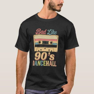 T-shirt Mauvais comme une platine DJ vintage Dancehall 90s