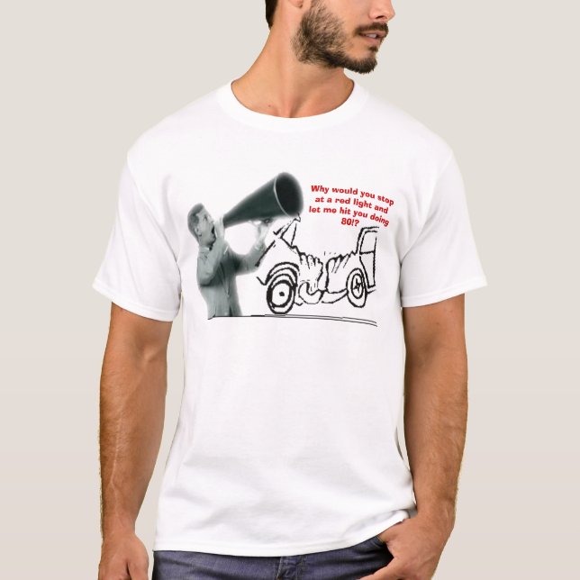 T-shirt Mauvais conducteur (Devant)