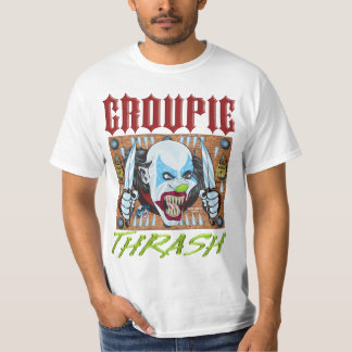 T-shirt mauvais de clown - groupie de vedette du