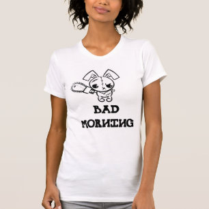 T-shirt Mauvais Matin Grumpy Lapin Voodoo