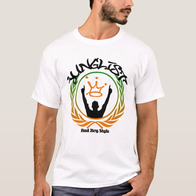 T-shirt Mauvais style de garçon (Devant)