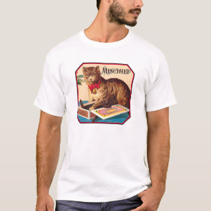 T-shirt Mauvais ton chat