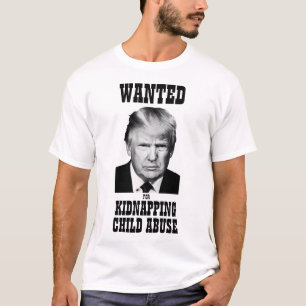 T-shirt Mauvais traitement à enfant de kidnapping