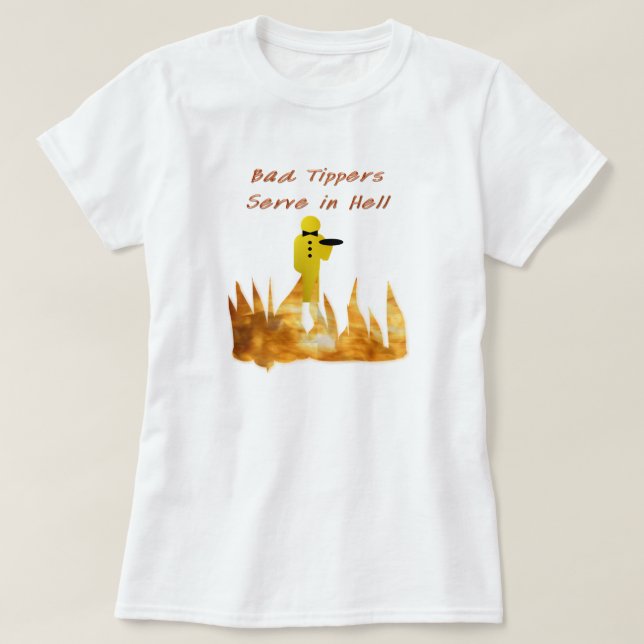 T-shirt Mauvais verseurs (Design devant)