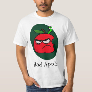 T-shirt Mauvaise bande dessinée d'Apple