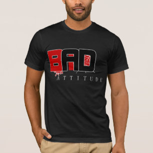 T-shirt Mauvaise chemise d'attitude