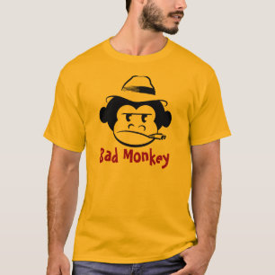 T-shirt Mauvaise pièce en t de singe
