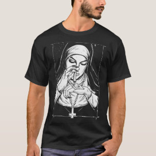T-shirt mauvaise religion nonnes vilaines