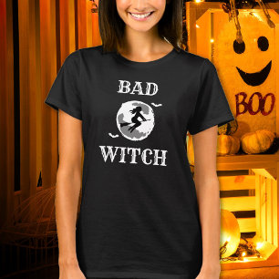 T-shirt Mauvaise sorcière Championnat Femme Halloween Pers