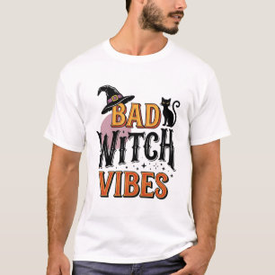 T-shirt Mauvaises vibrations de sorcière Création de chemi