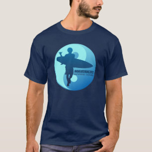 T-shirt Mavericks - Demi-Moon Bay (Bleu)