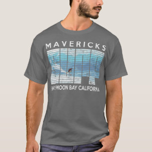 T-shirt MAVERICKS Surf Half Moon Bay Big Wave Surfing