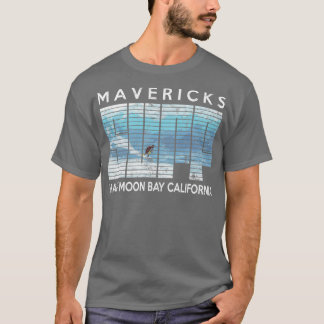 T-shirt MAVERICKS Surf Half Moon Bay Big Wave Surfing