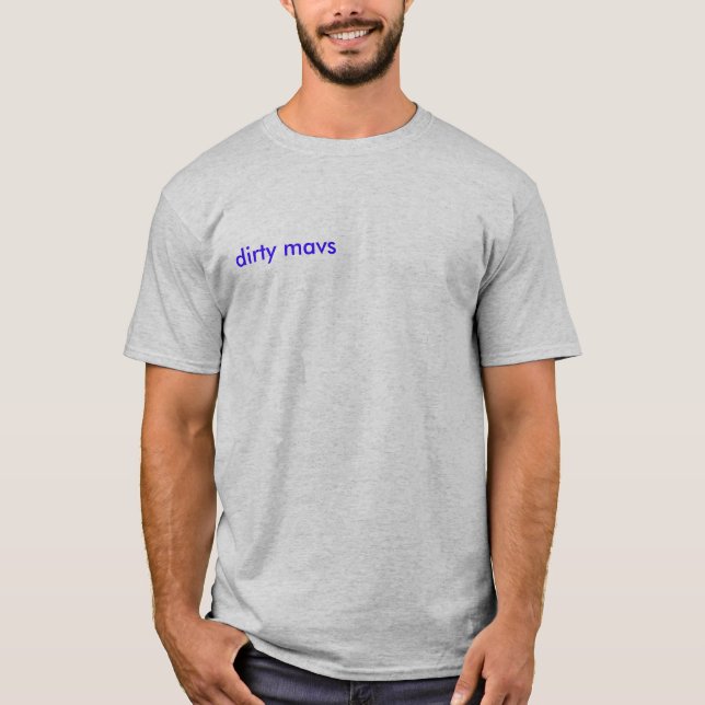 T-shirt mavs sales (Devant)