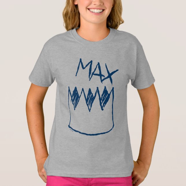 T-shirt Max & Crown Sketch (Devant)