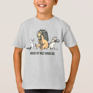 T-shirt Max et les bêtes sauvages jouant