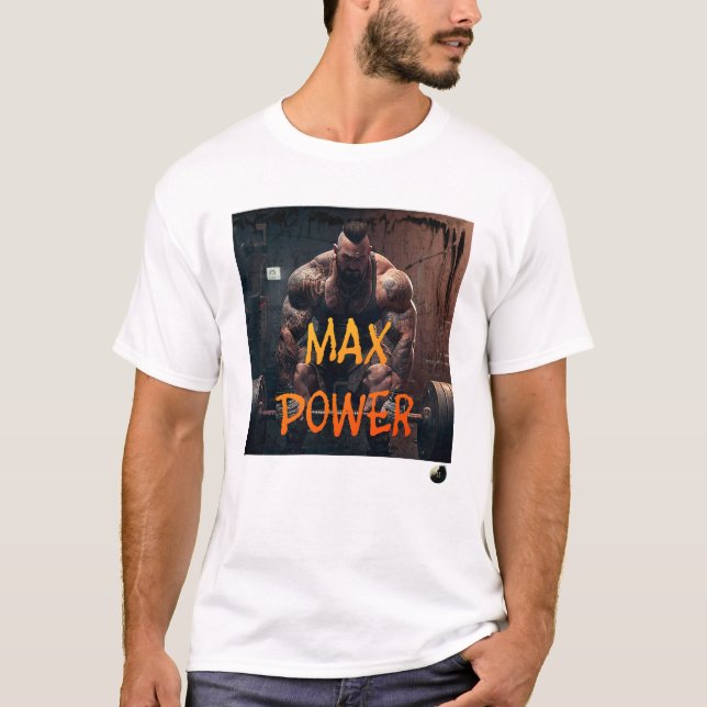 T-shirt Max Power ! Tee (Devant)