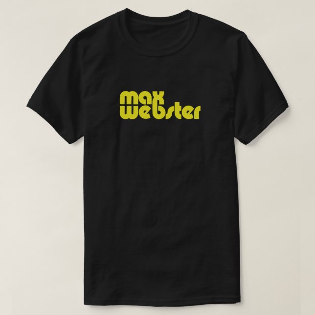 T-shirt Max Webster Max Webster Essential T-Shirt.png (Design devant)