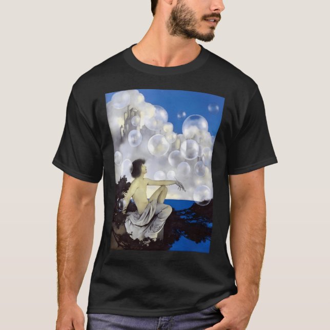 T-shirt Maxfield Parrish - Air (Devant)